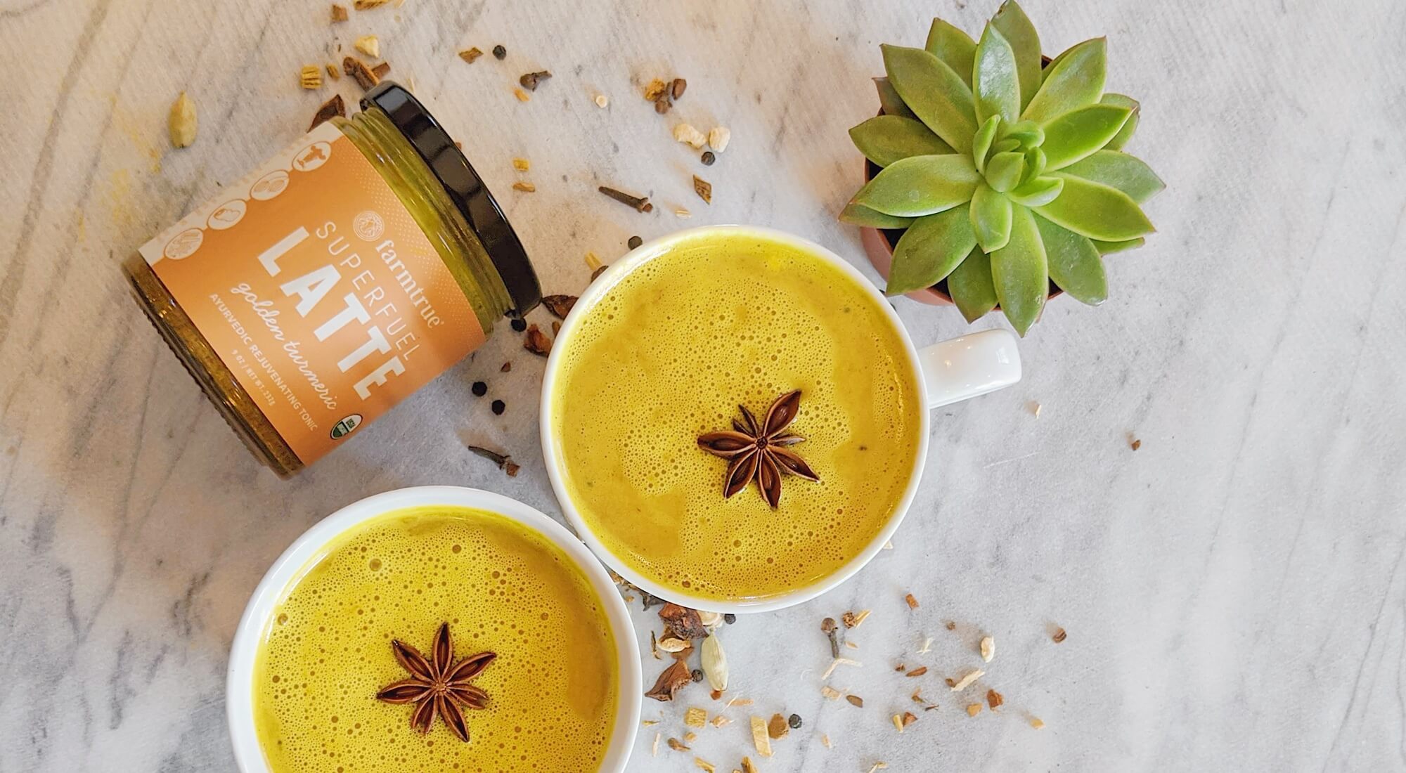 Golden Milk Latte: Super Fuel Your Day 🥇