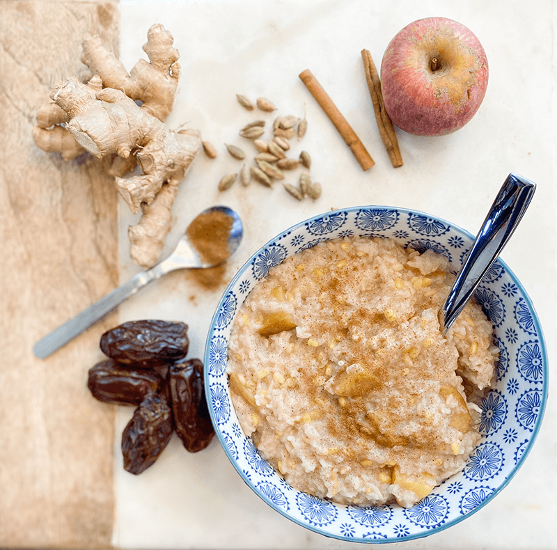 Sweet Kitchari with Vanilla Maple Chai Ghee Recipe