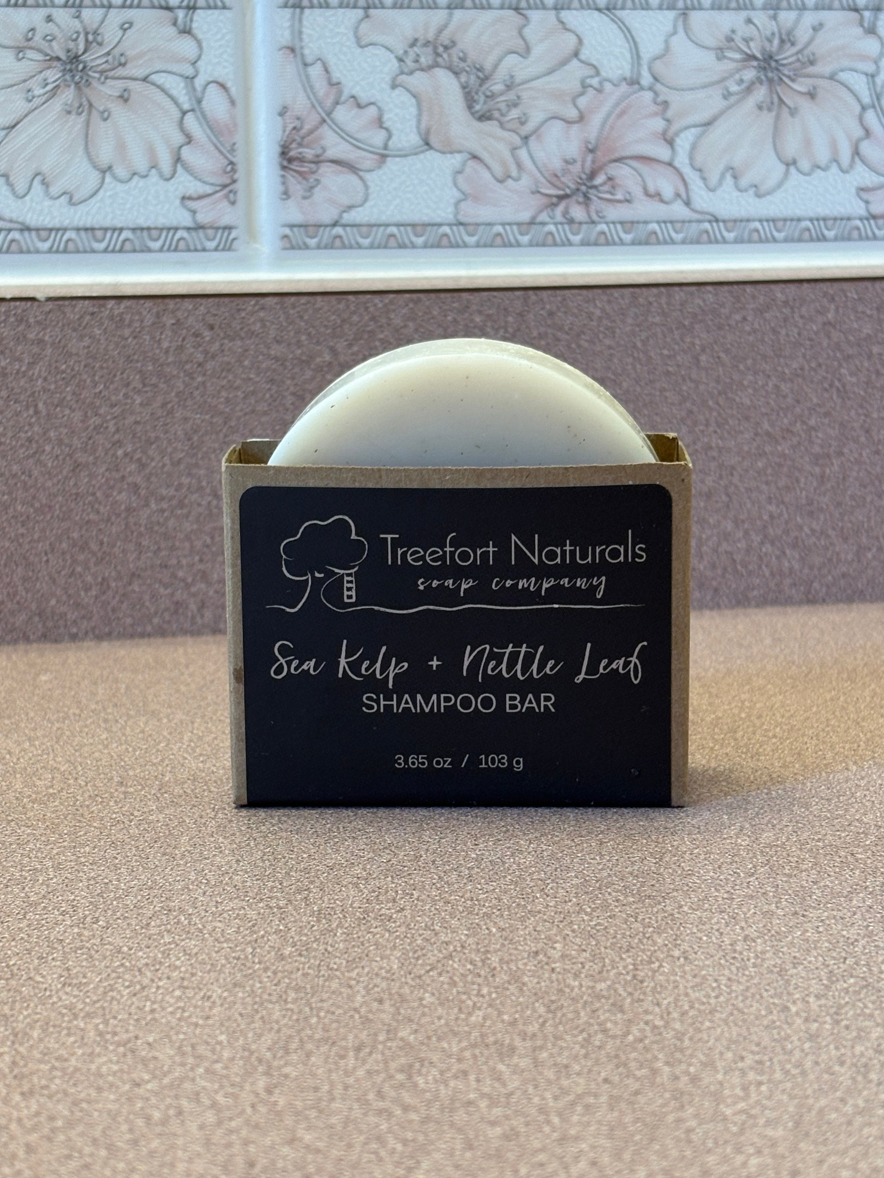 Shampoo Bar - Sea Kelp & Nettle Treefort Naturals