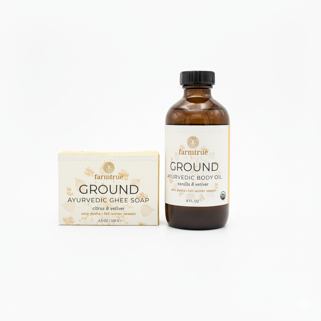 Ground Body Care Bundle – Vata Skin Care Farmtrue