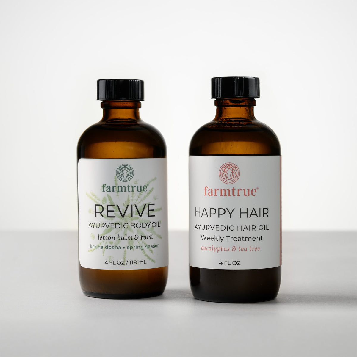 Ayurvedic Hair & Skin Care Kit | Body Oil & Happy Hair Oil