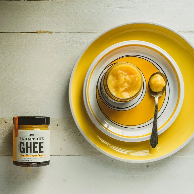 Organic Grass-Fed Ghee – Vanilla Maple Chai - Farmtrue
