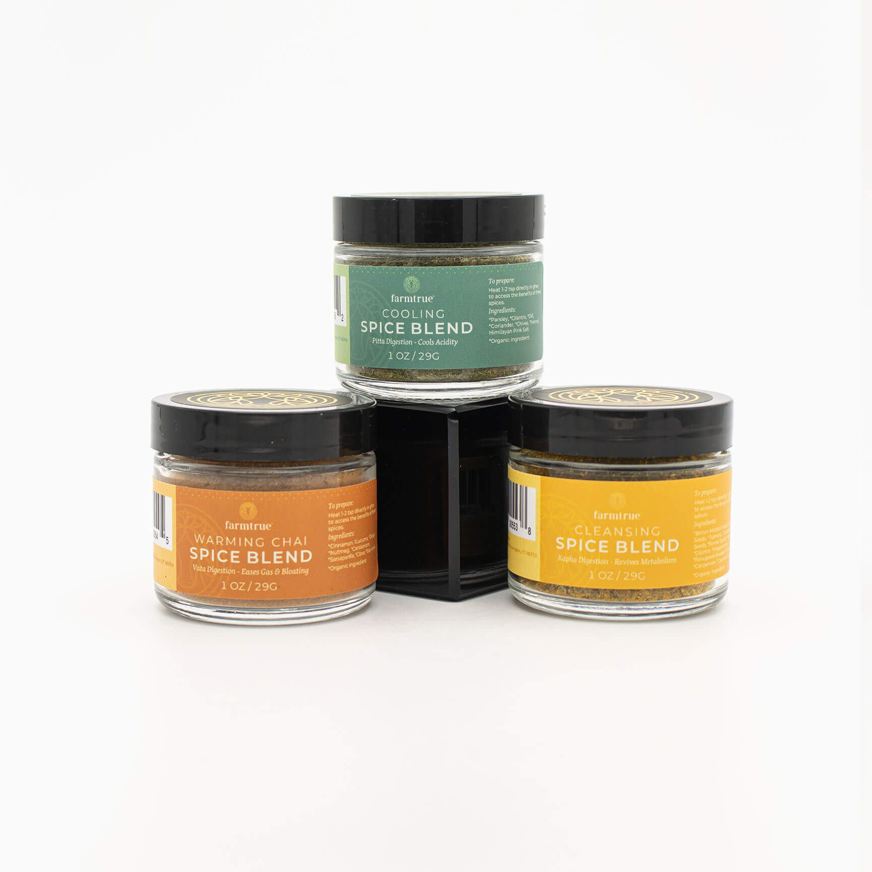 Ayurvedic Spice Blends Trio - Farmtrue