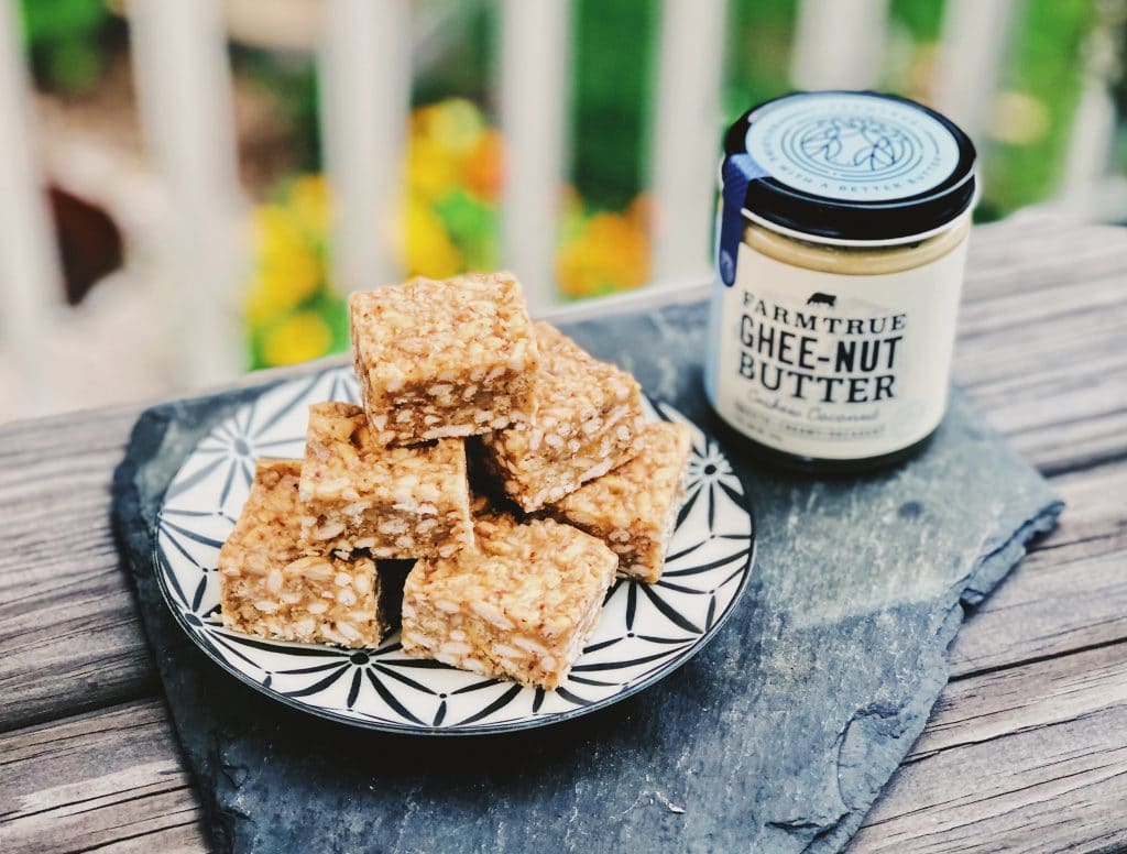 No-Bake Cashew Coconut Bars Recipe