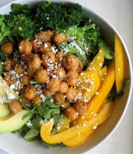 Crispy Garlic Chickpeas Recipe