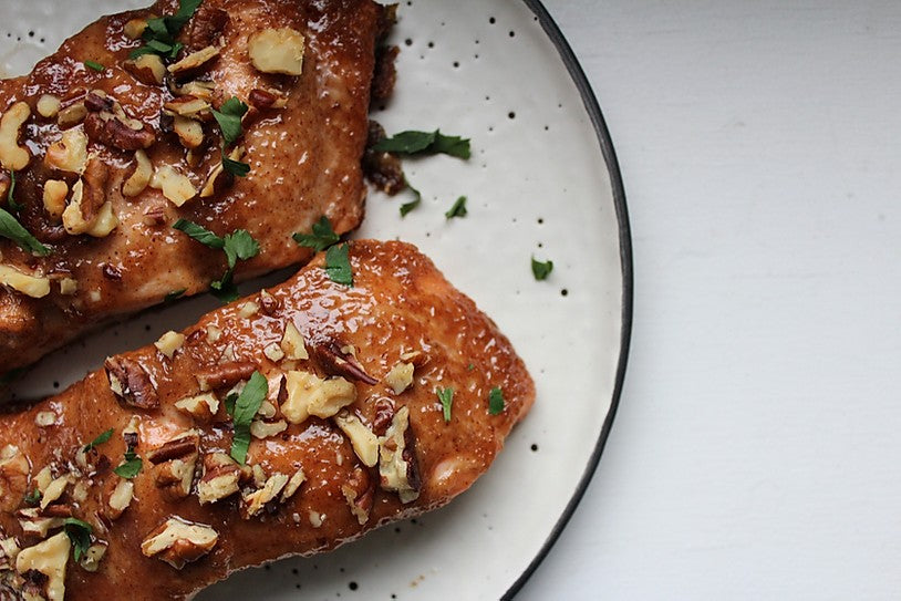 Maple Walnut Salmon