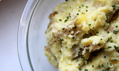 Garlic Parm Mashed Potatoes Recipe