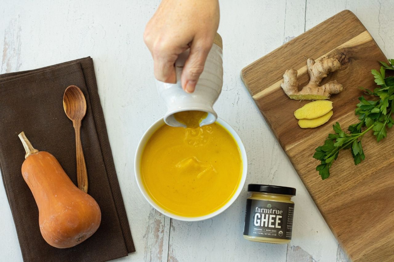 Ginger Turmeric Squash Soup | Immunity Soup Recipe