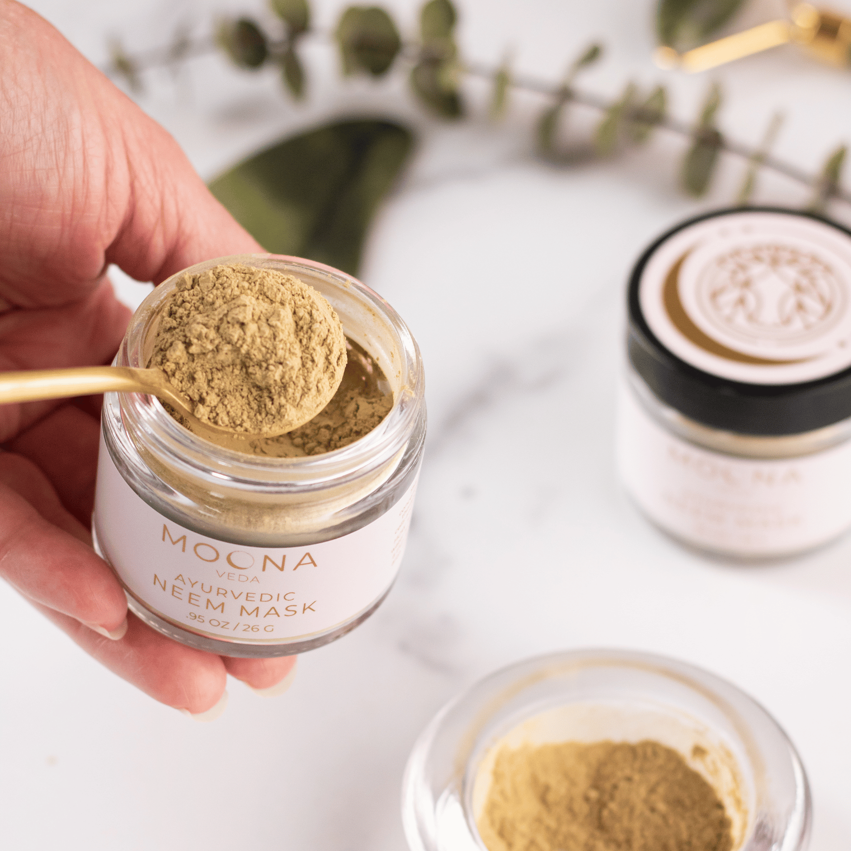 Ayurvedic Neem Facial Mask Moona Veda by Farmtrue