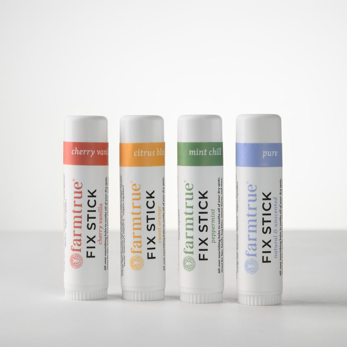 Fix 4 Fix Stick 4-Pack: Cherry Vanilla, Citrus Bliss, Mint Chill & Pure