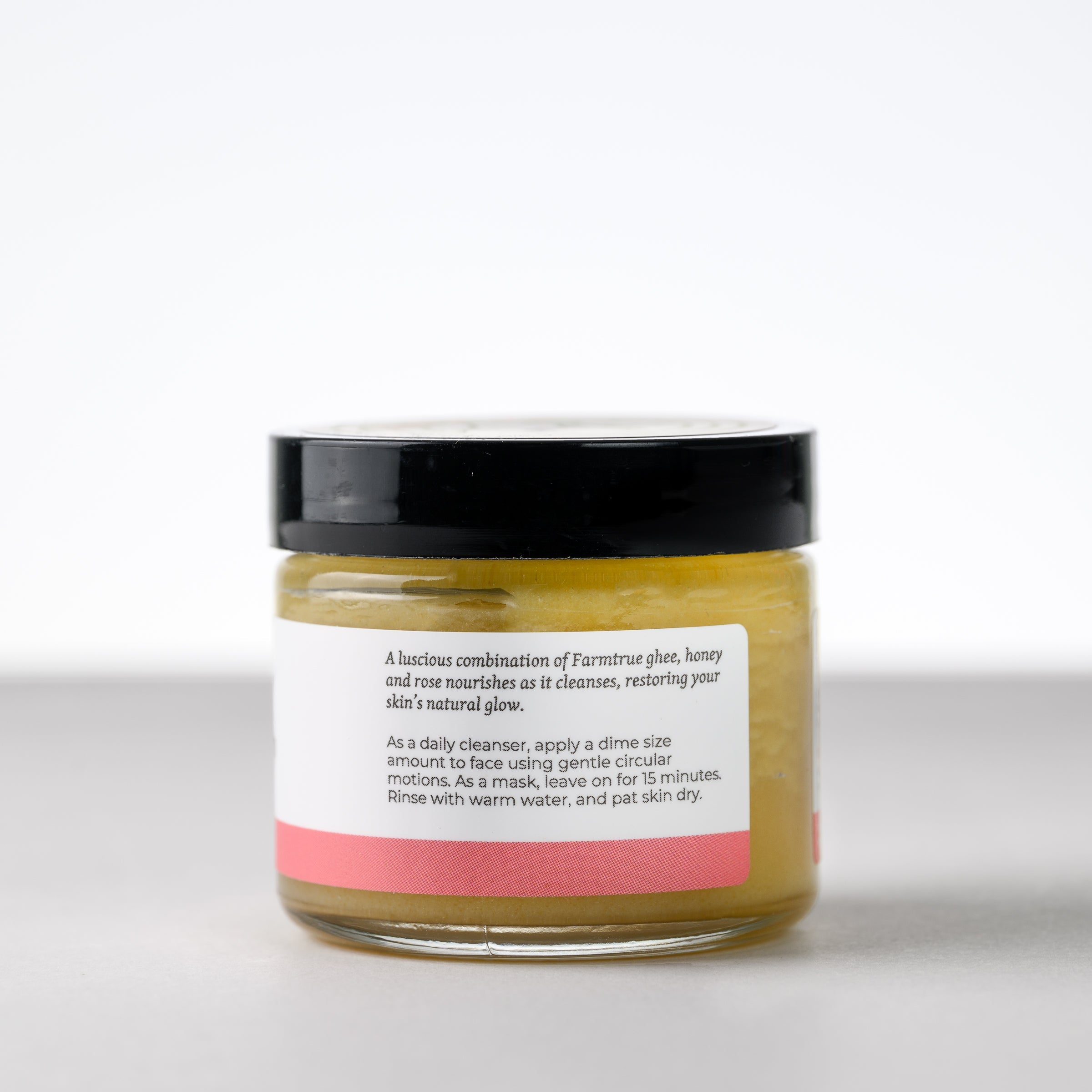 Ghee-and-honey-face-cleansing-balm-2oz-side-2-listing