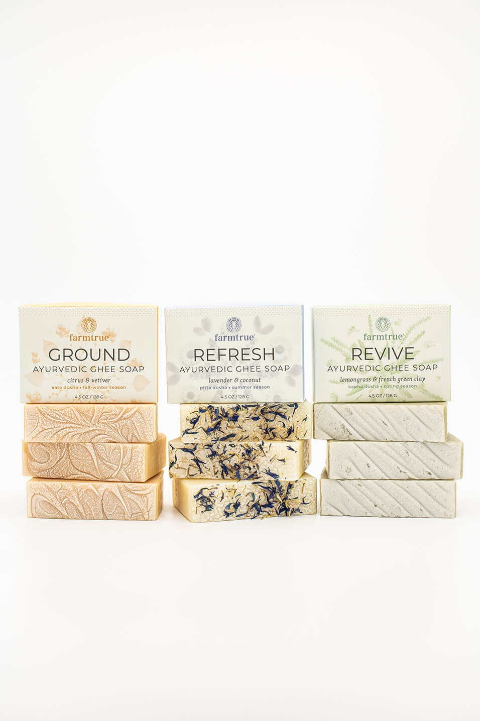 Ghee Body Soap – Revive – Lemongrass & French Green Clay Farmtrue