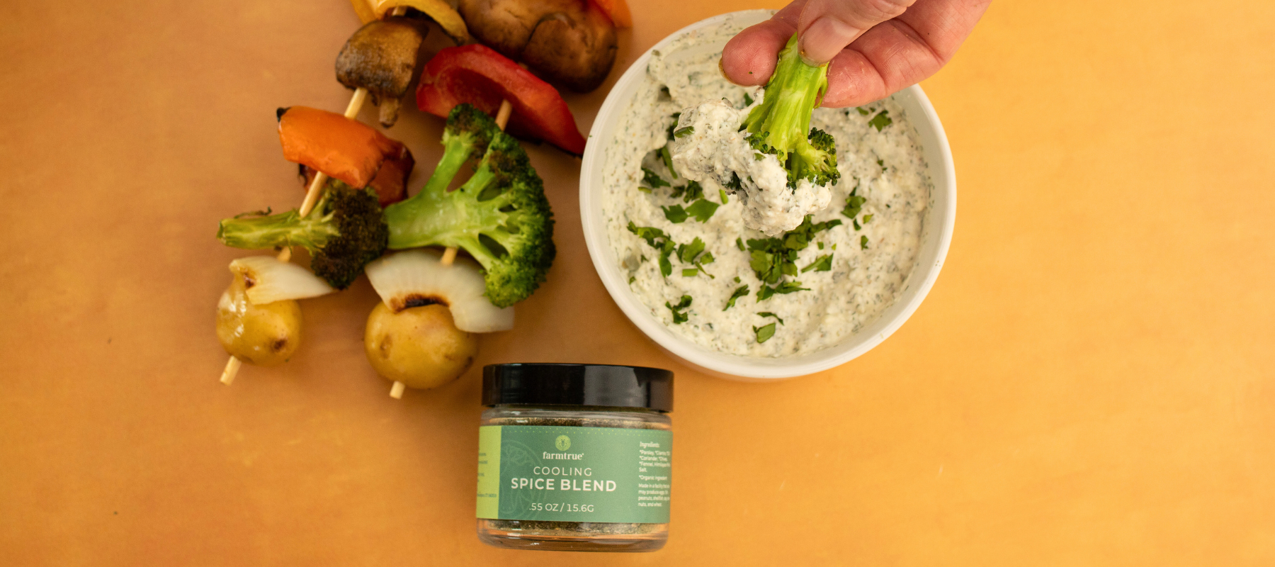Ayurvedic Spice Blend - Cooling Summer Herb: Cilantro & Coriander Farmtrue | Berkshires