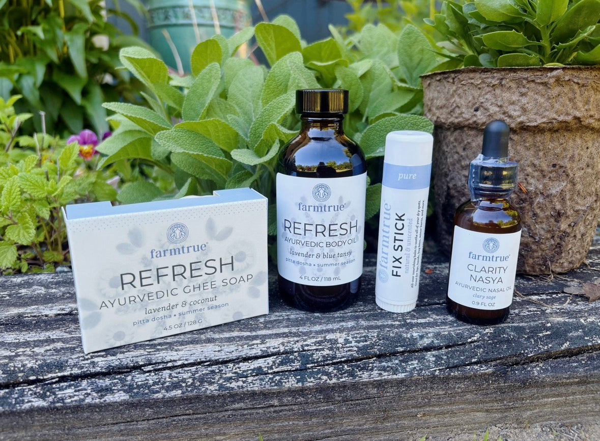 Gardener's Bundle - Refresh | Body Oil, Soap, Fix Stick, Nasya Oil