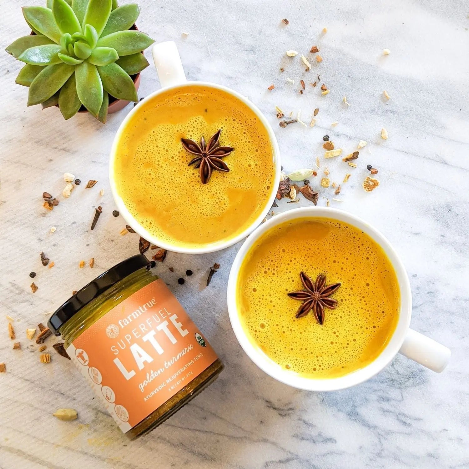 “Golden Milk” Turmeric Superfuel Latte - Farmtrue