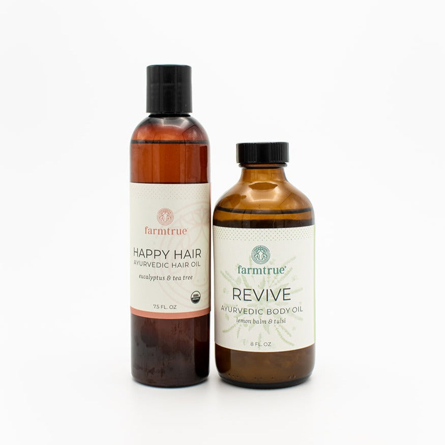 Ayurvedic Hair and Skin Care Kit - Farmtrue