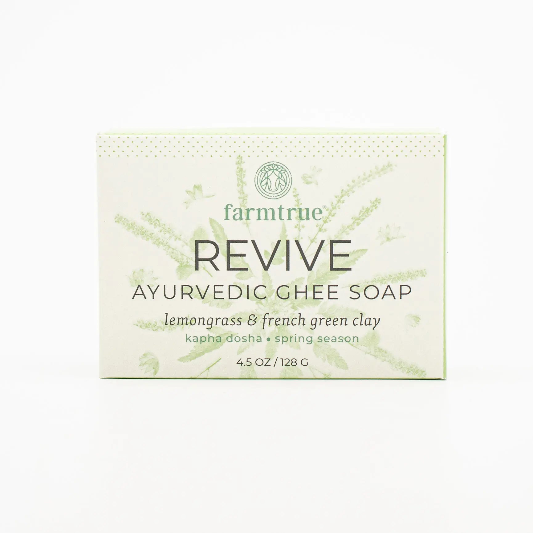 Revive Ghee Soap – Lemongrass & French Green Clay Farmtrue