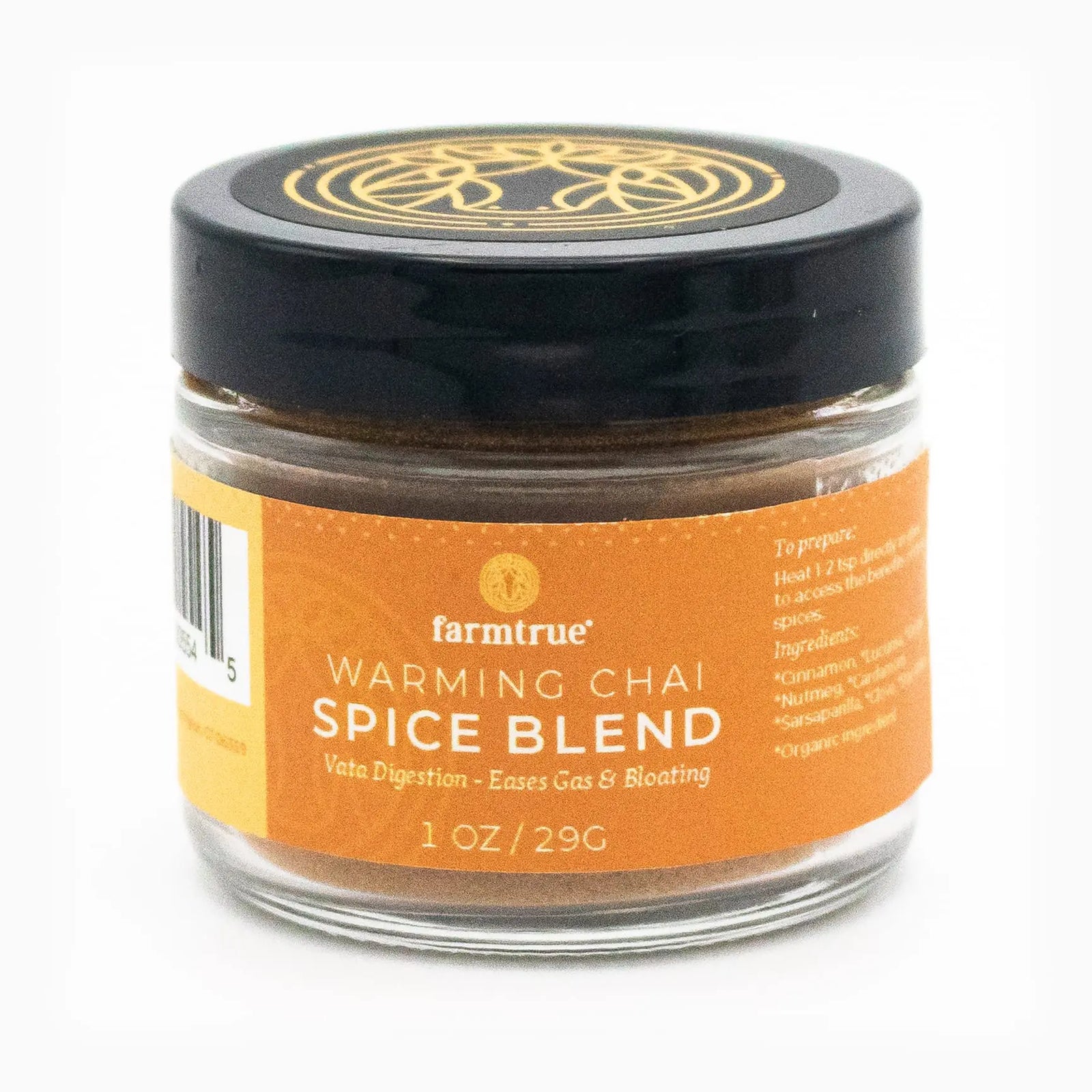 Ayurvedic Spice Blend - Chai: Cinnamon, Clove, Ginger, Nutmeg